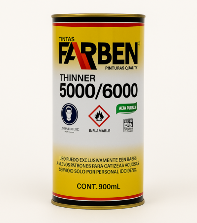 Thinner 5000 Comum Farben 900ml