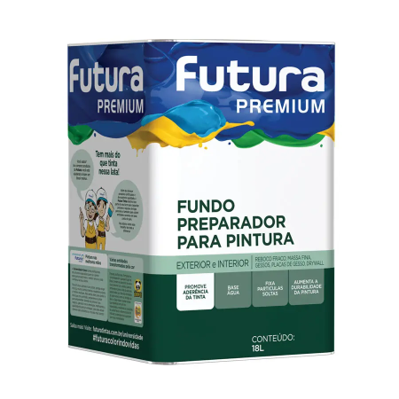 Fundo Preparador De Pintura Futura 18L