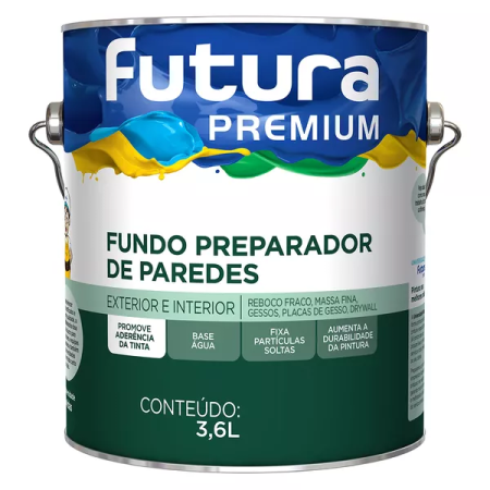 Fundo Preparador De Pintura Futura 3600ml