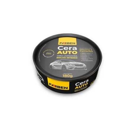 Cera Limpadora Auto Farben 180g