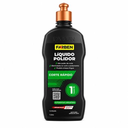 Líquido Polidor Corte Rápido Farben 500g